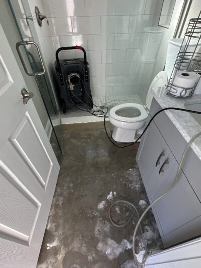 sewage bathroom